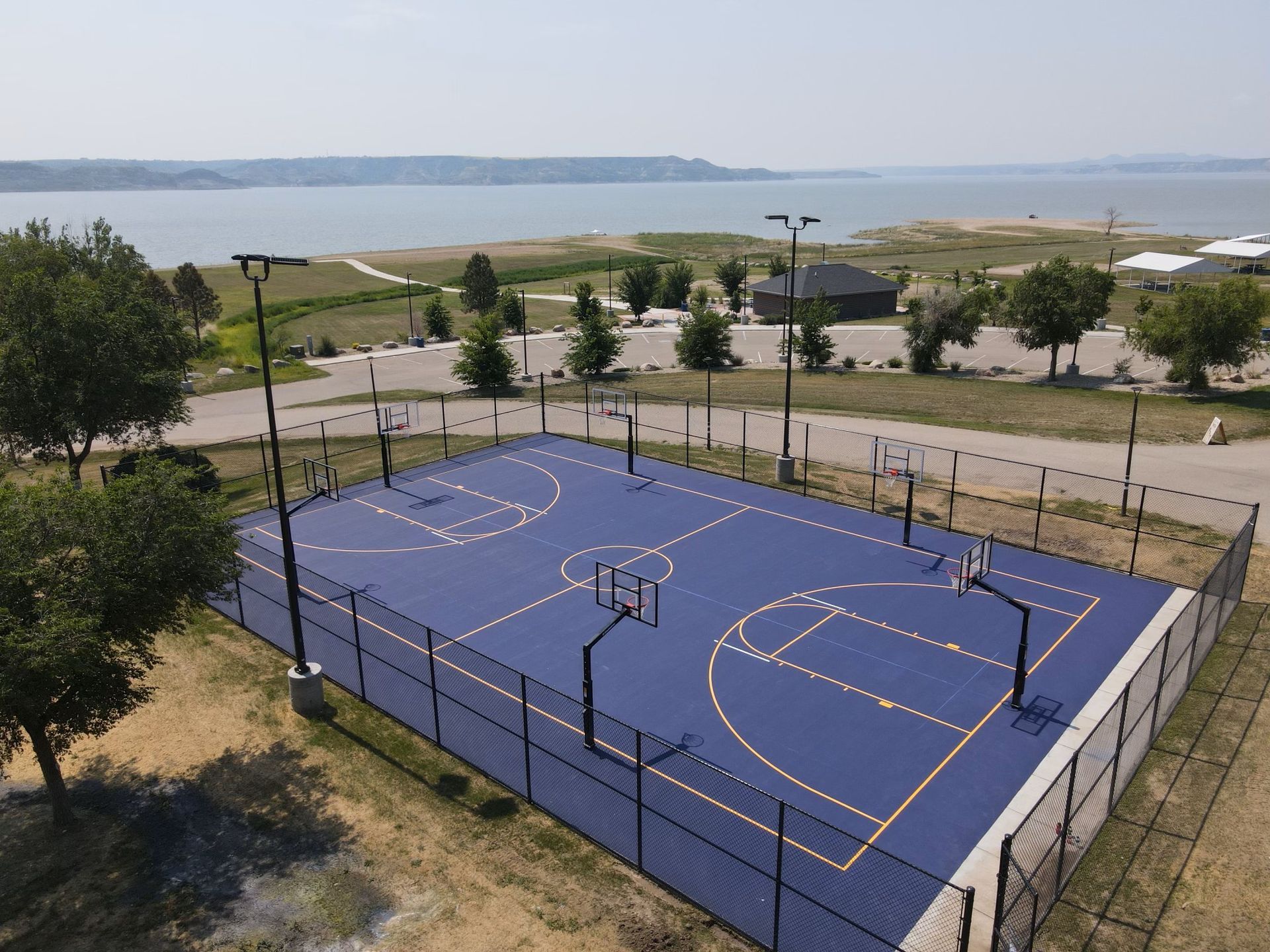 Outdoor Basketball Courts