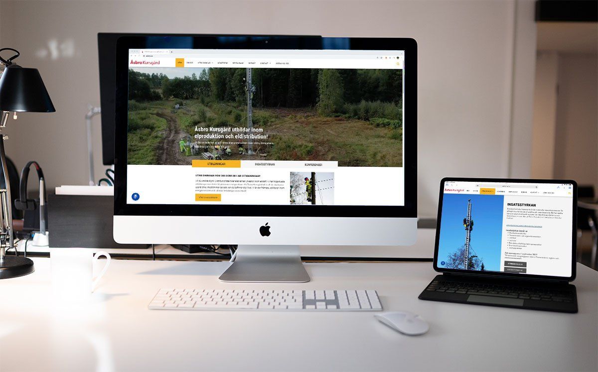 Åsbro Kursgårds hemsida