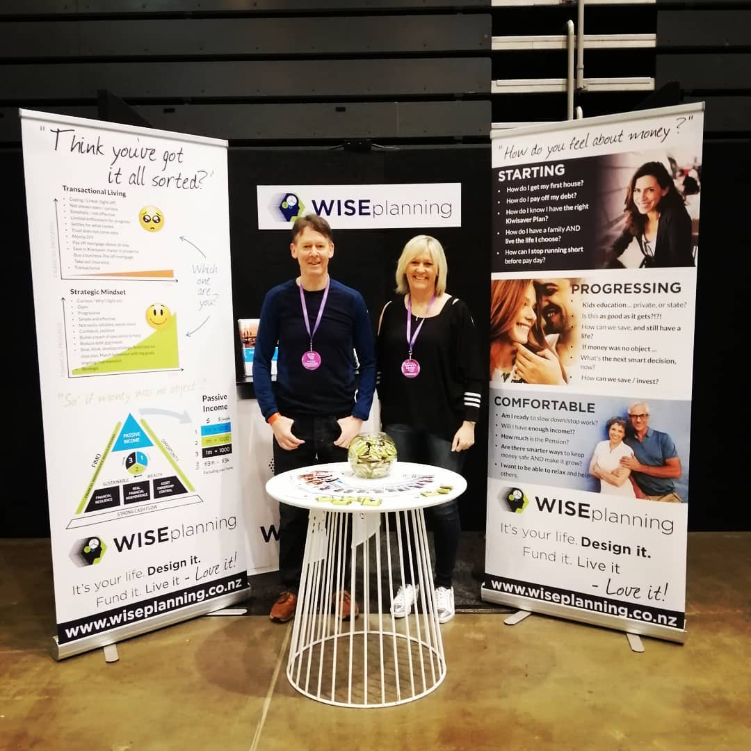 Branded business exhibition design and marketing material