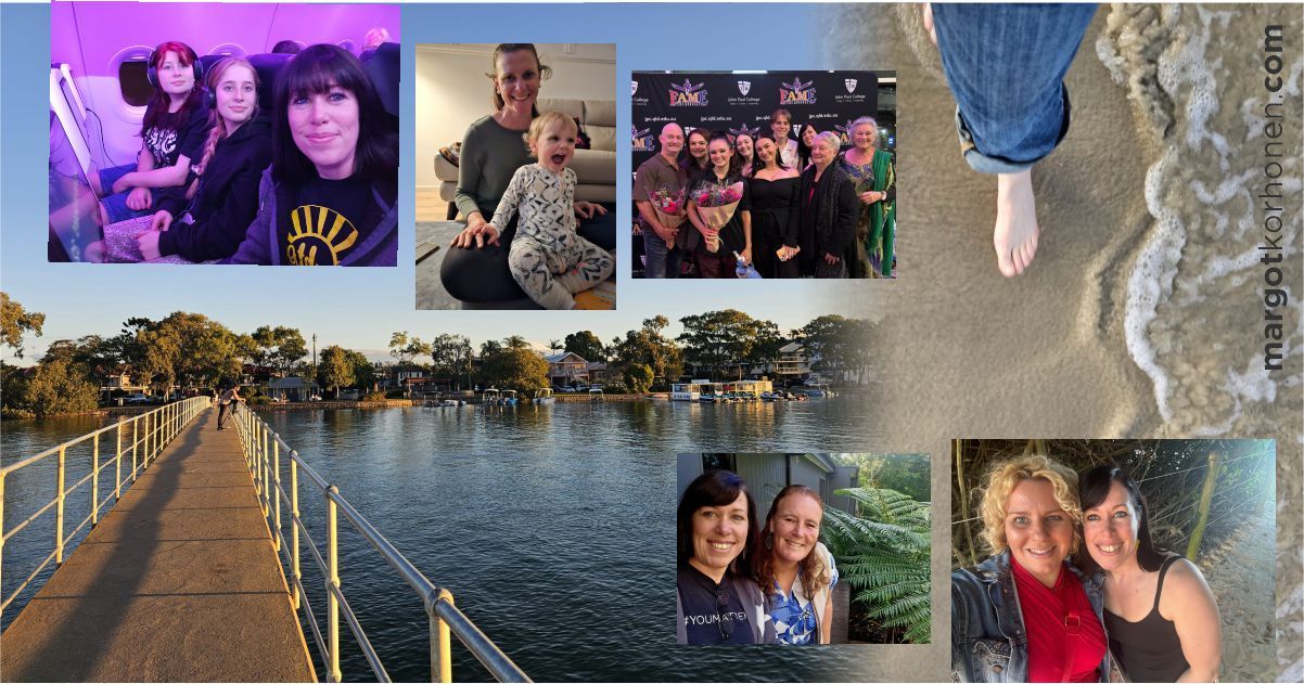 Pictures of holidays, beach, river, friends, selfie, family, children