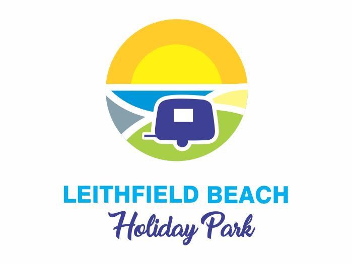 Leithfield Beach Holiday Park, Signage, Logo, Branding, Marketing, Map, Caravan, Camping, Design