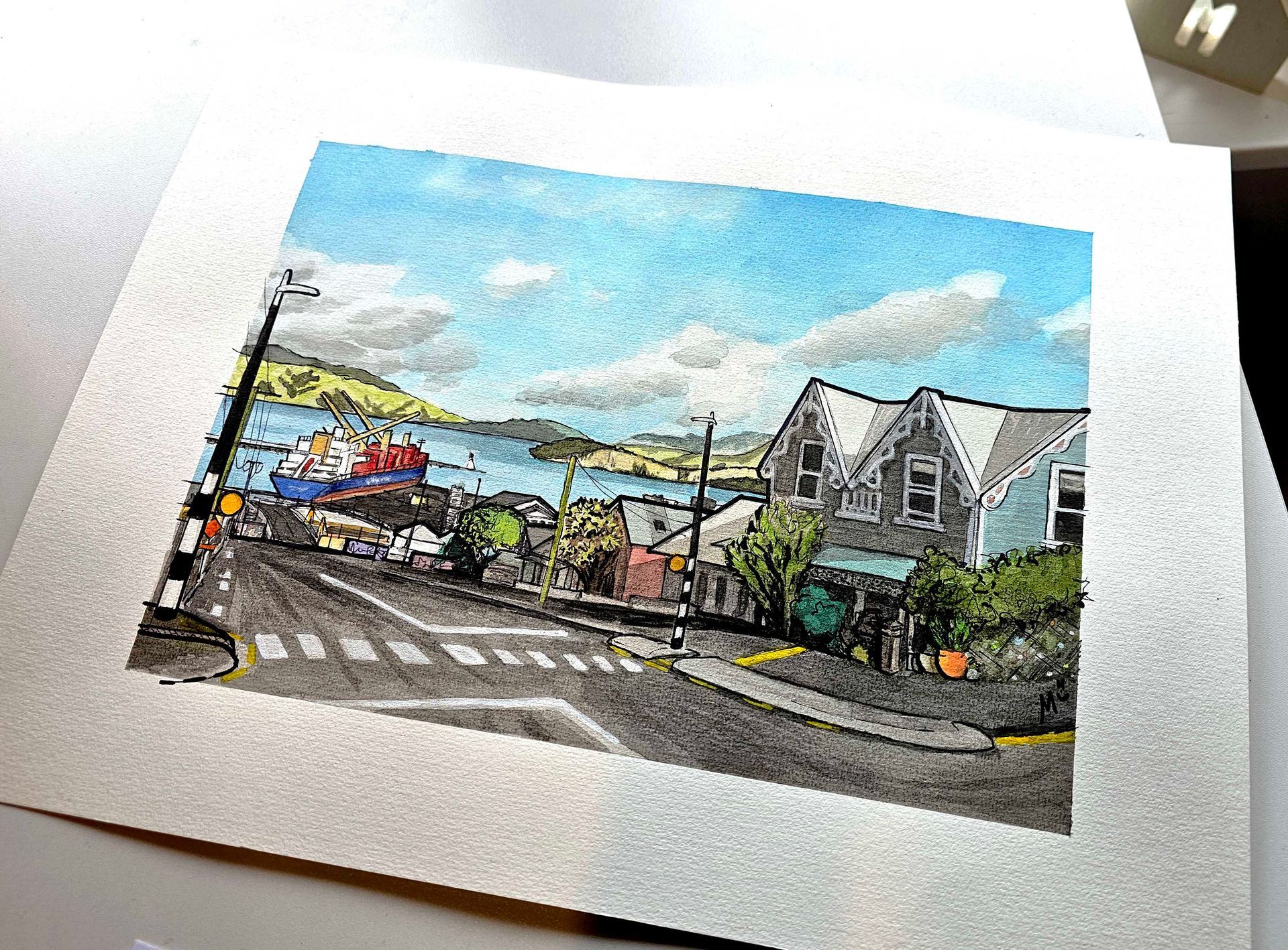 PRINT - Lyttelton Harbour #1
