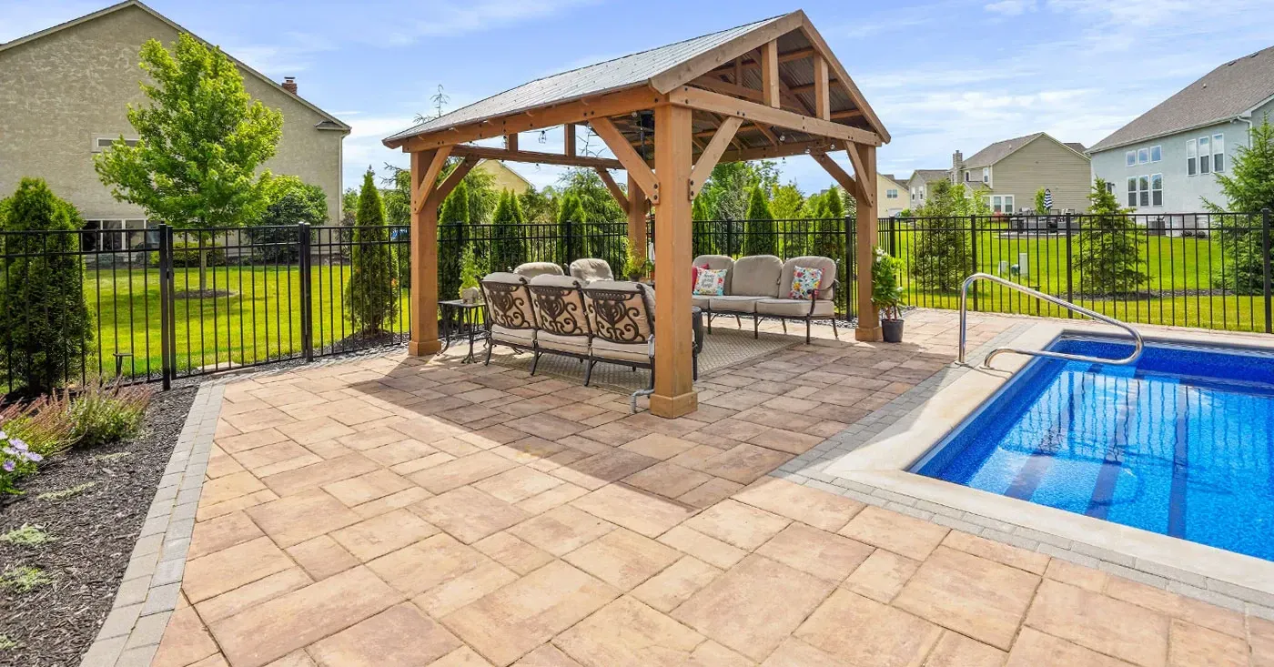 Are Stamped Concrete Patios More Durable Than Pavers? - Omni Pools & Scapes