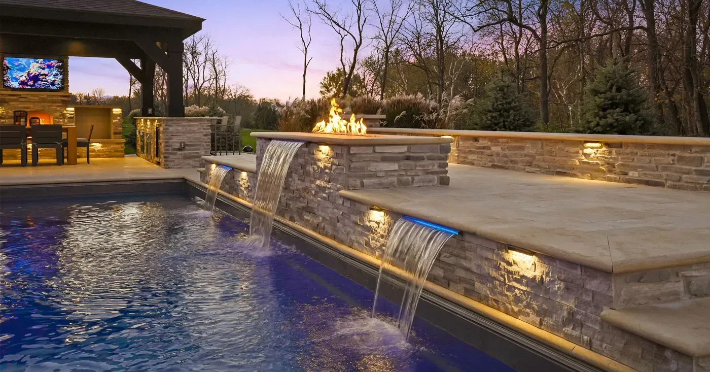 Enjoying Your Outdoor Living Space in the Fall in Columbus, OH - Omni Pools & Scapes