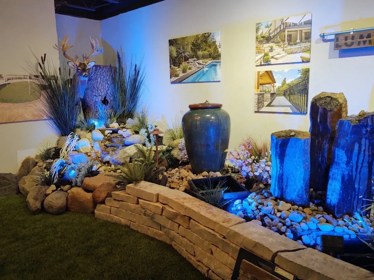 Omni Scapes & Pools Showroom Interior