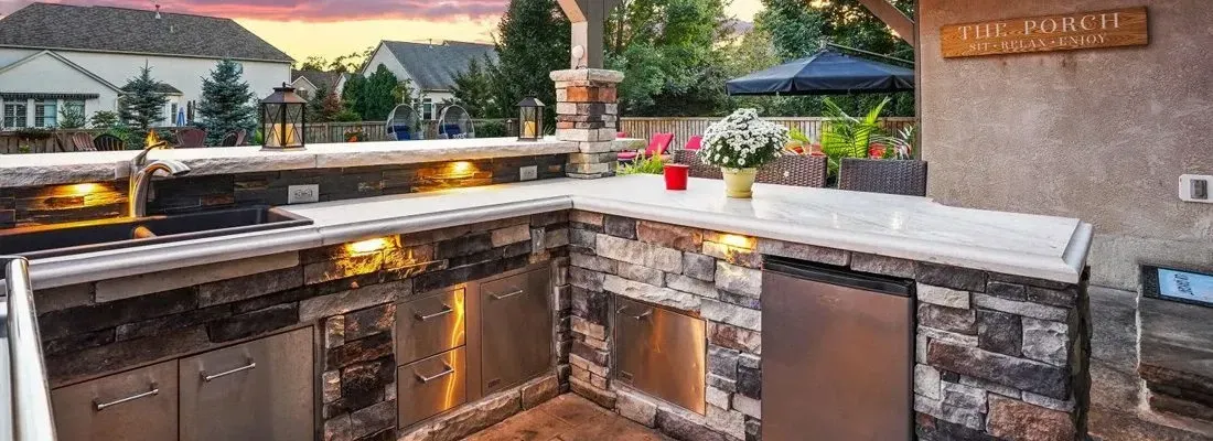 Outdoor Kitchen Installation