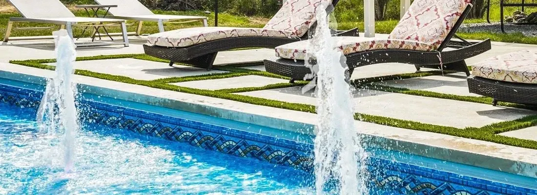 Pool Fountain Installation