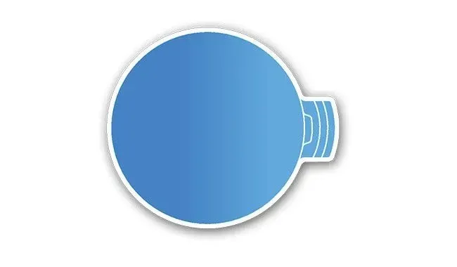 Round Vinyl Pool Style