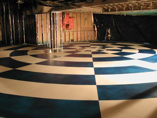 Decorative epoxy flooring in Albany, NY