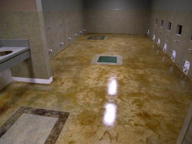 Polished concrete flooring in Glen Falls, NY