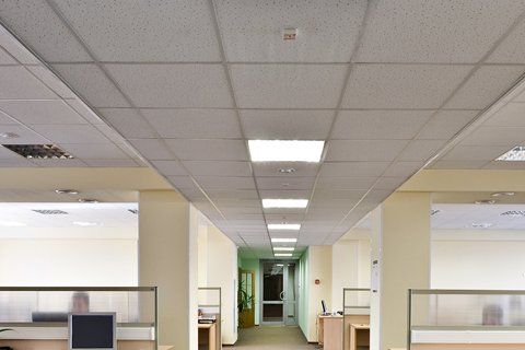 Efficient and reliable suspended ceilings