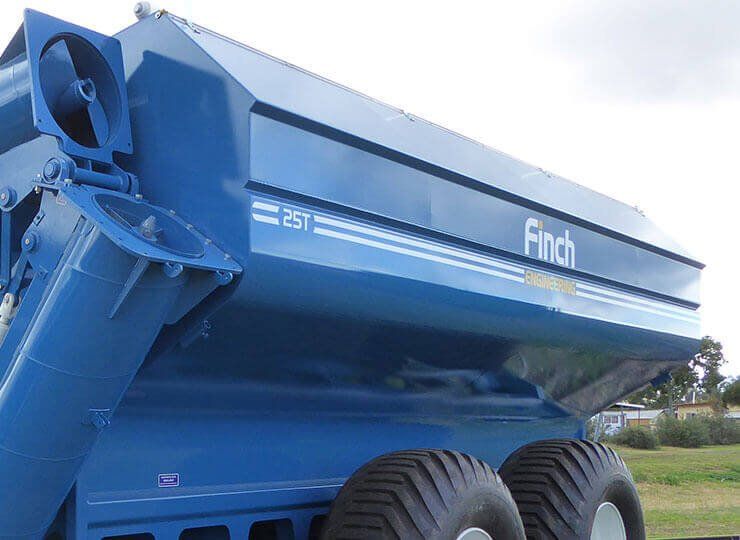 High Left Side of Bin