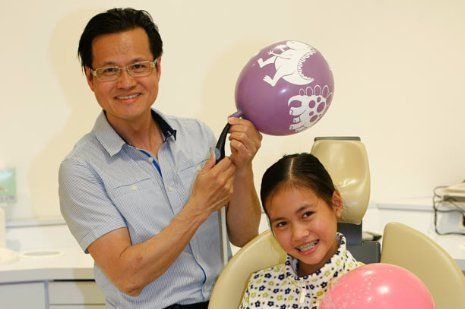 Experienced dentistry doctor and patient