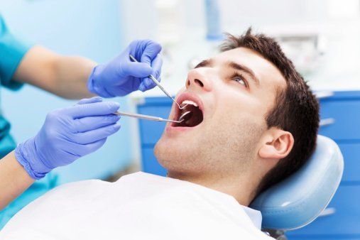 guy getting root canal