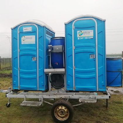 RENTA DE BAÑOS PORTÁTILES