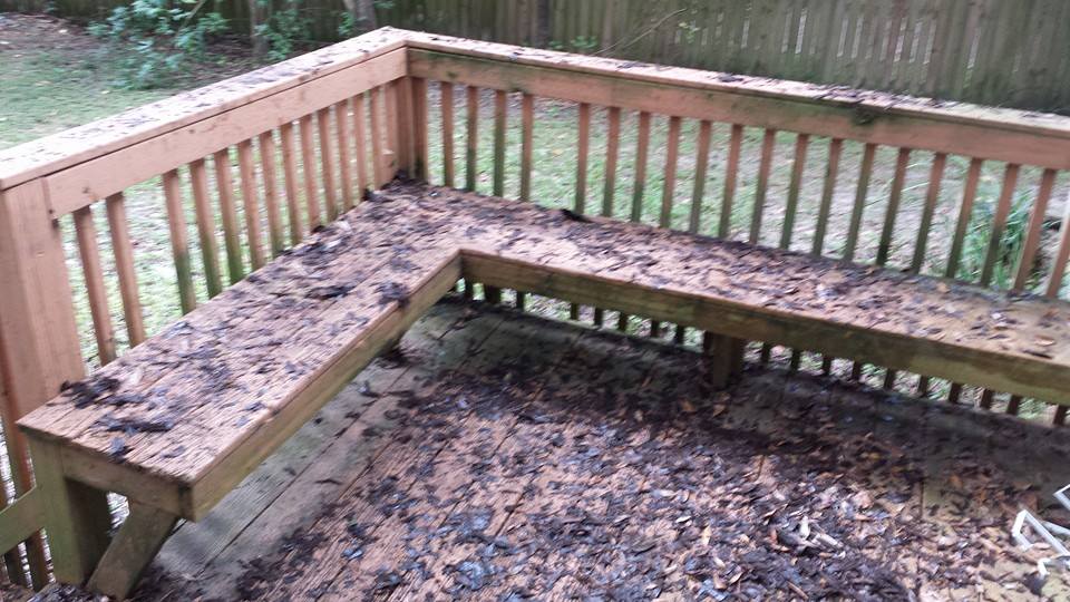 Cleaning Wooden Terrace — Walkway Washing in Tallahassee, FL