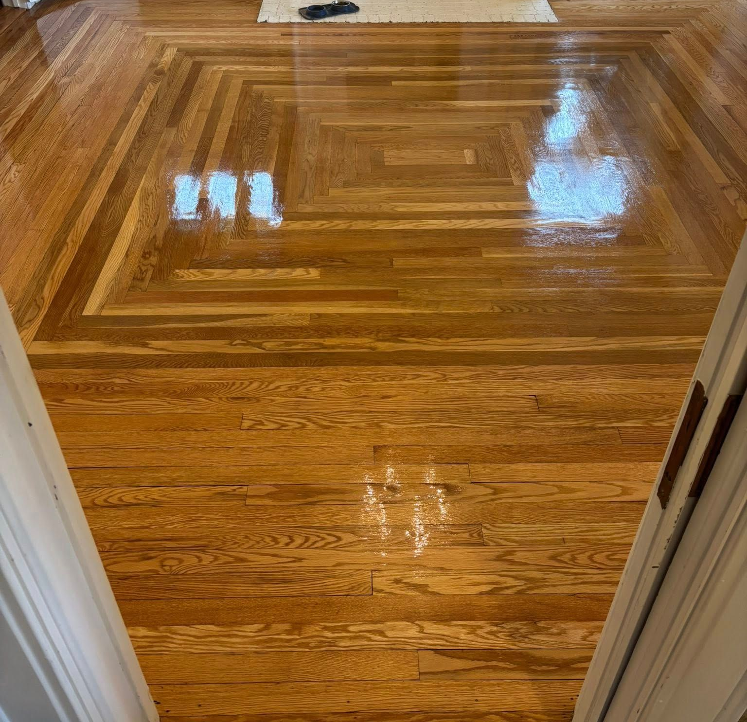 Before and after restoration