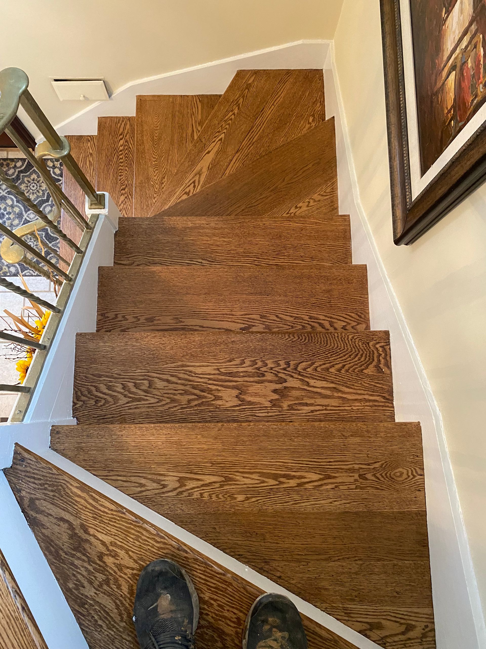 commercial residential stair repair staining refinishingWexford, Mars PA, Cleveland, canton, Akron, Youngstown, Ohio
