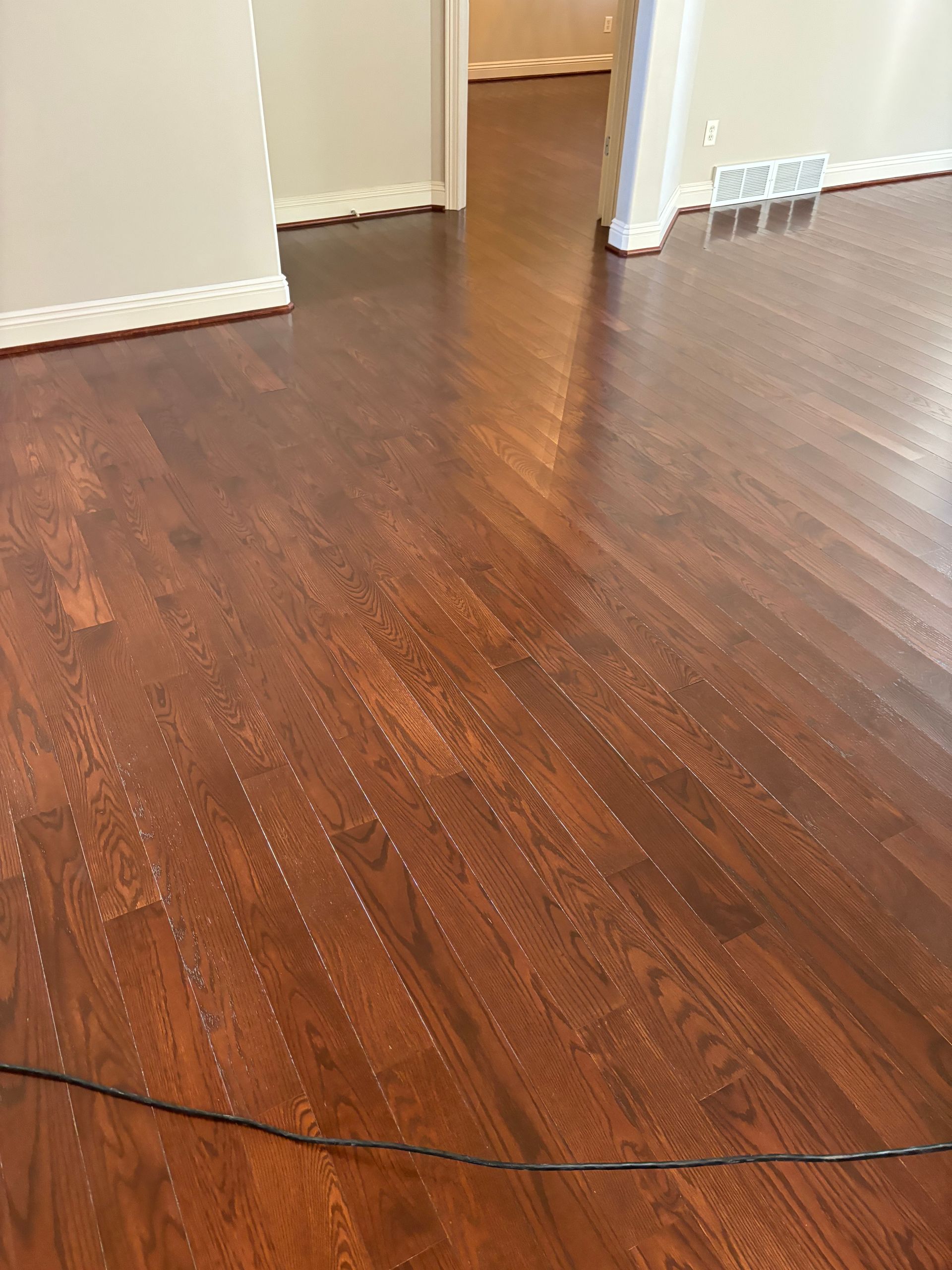 fLYING v fLOORS Cleveland, OH BUFF AND RECOAT AFFORDABLE FLOOR REFINISHING