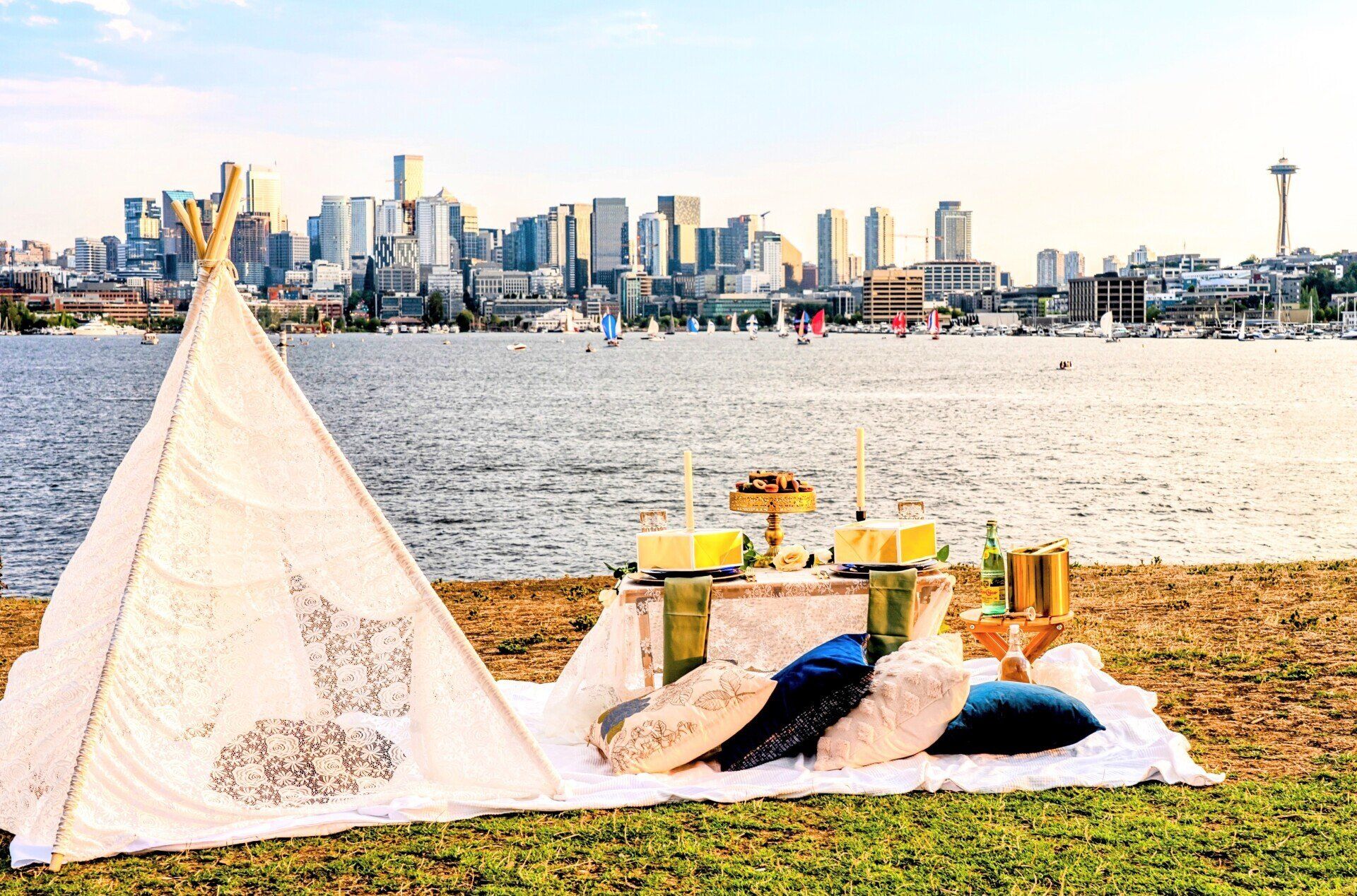 Seattle Luxury Picnics, Picnic in Seattle, Seattle, WA