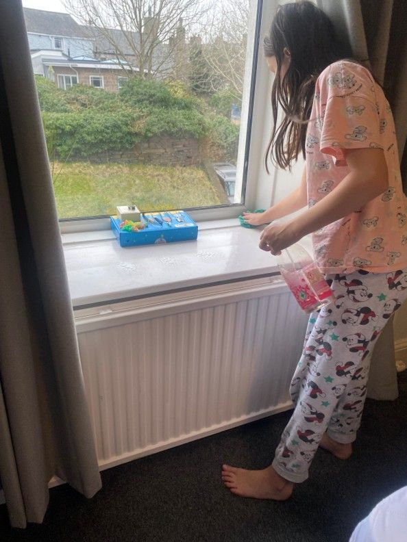 Positive experience at an important stage in children's lives. Learning jobs around the house. Northwest Child Care, Burnley