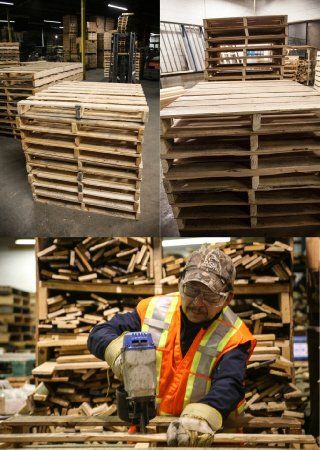 RECYCLED PALLETS IN MISSISSAUGA, ON