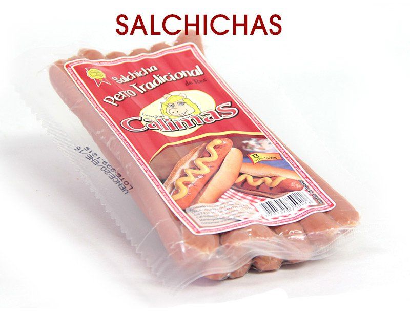 Carnes Frías Calimas salchichas