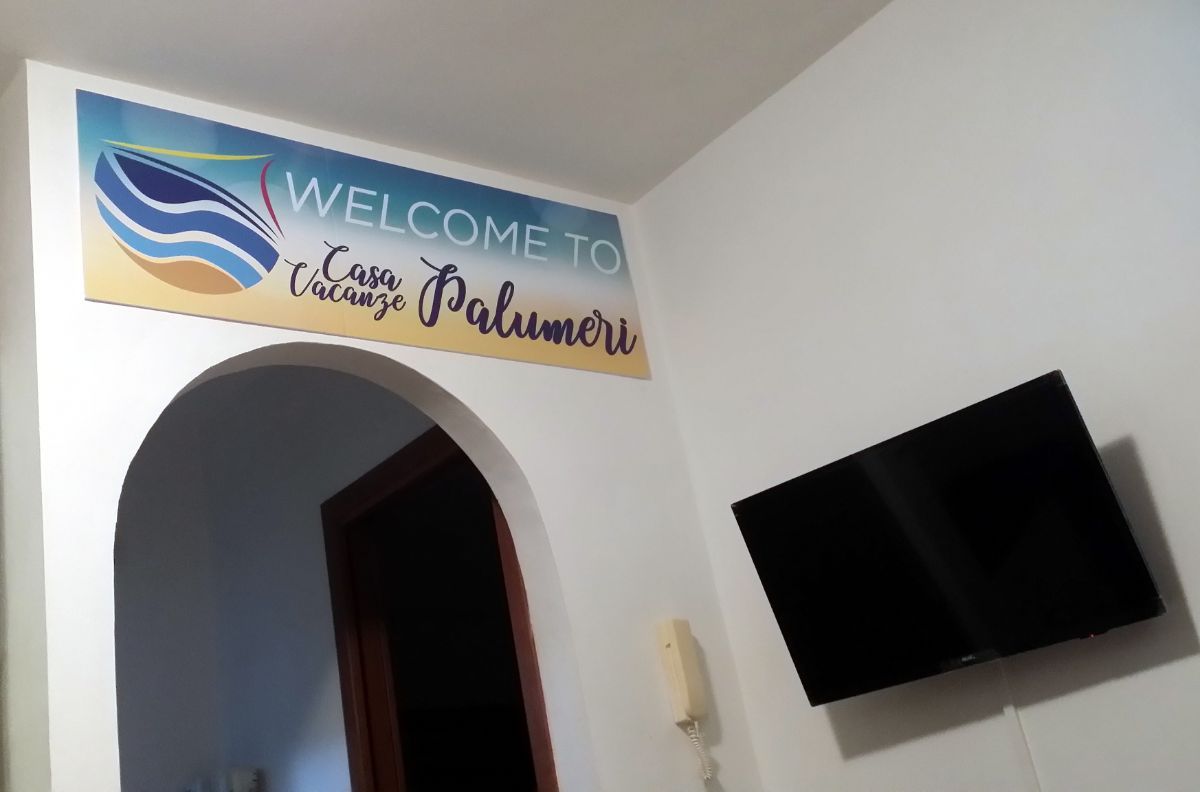 Arch in Palumero holiday residence