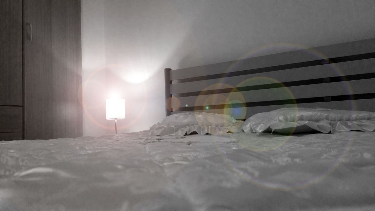 Double bedroom in residence by the sea