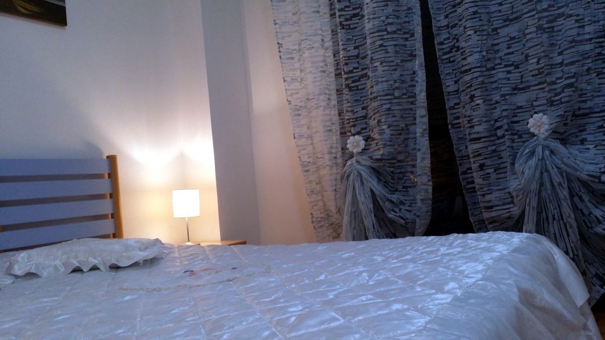 double bed in residence