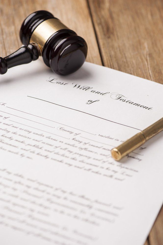 Last Will And Testament Form With Gavel — Lawyer In Lismore, NSW