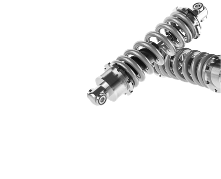 Perforated disc brake with caliper, chrome finish. | Mike's Garage CC