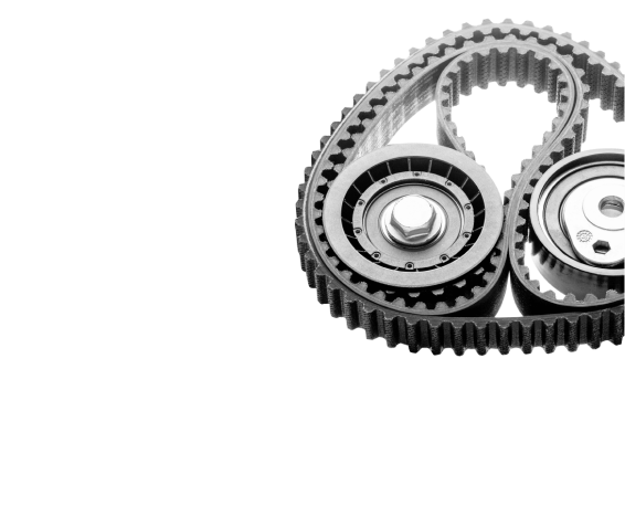 Timing belt and pulleys, automotive component. | Mike's Garage CC