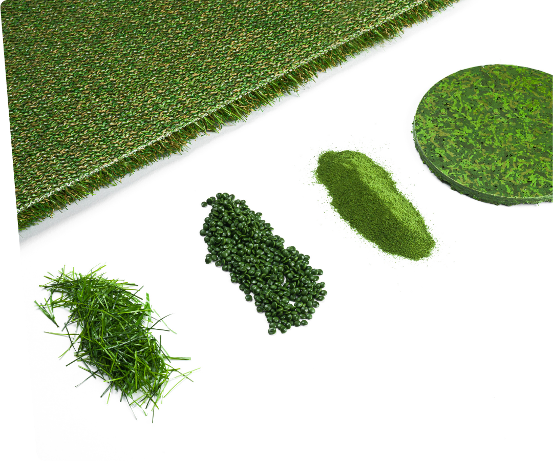 recyclable artificial grass for dogs