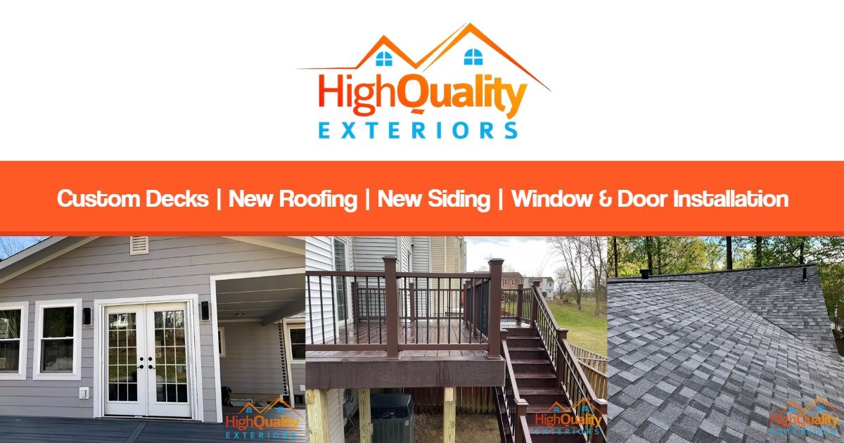 High Quality Exteriors Exterior Construction Rockville MD