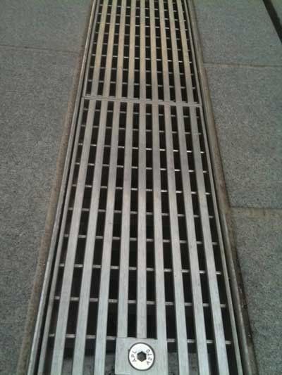 Floor Grille Drainage Panel
