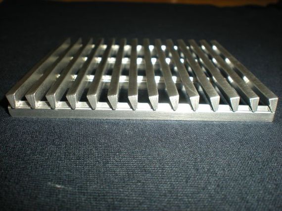 Tilted Louver Cladding