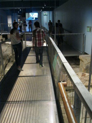 Visitor Centre Vee Wire Flooring