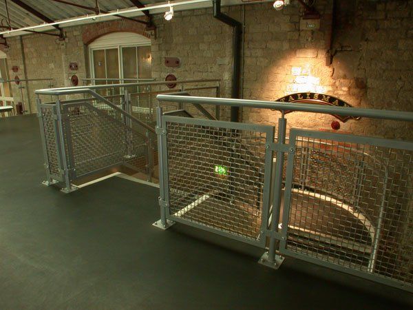 Woven Mesh Balustrade