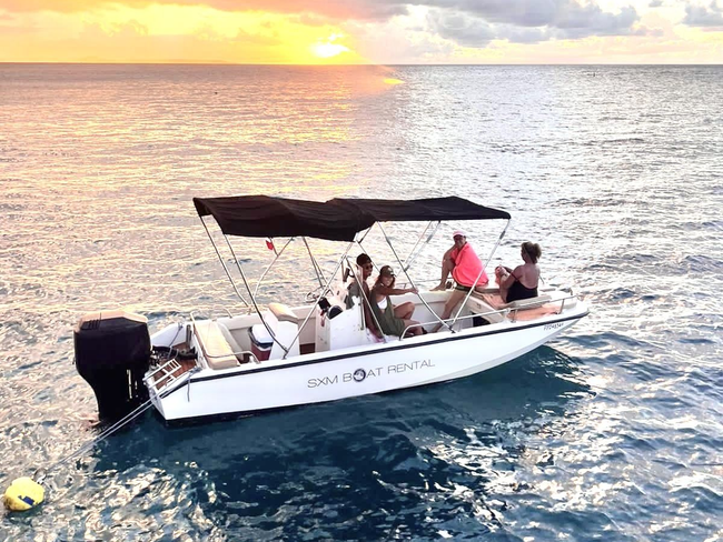 motorboat rental sxm