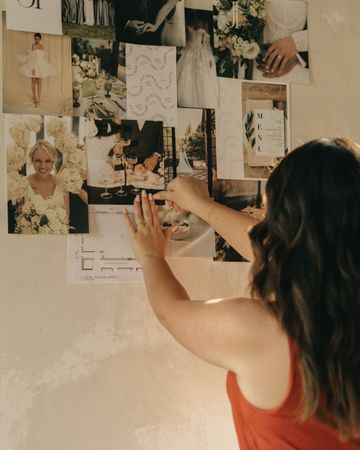 Kenzie and Kayla designing an event