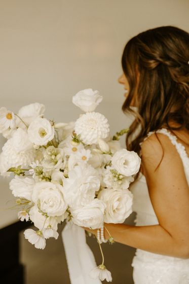 Summer colorful bridal bouquet