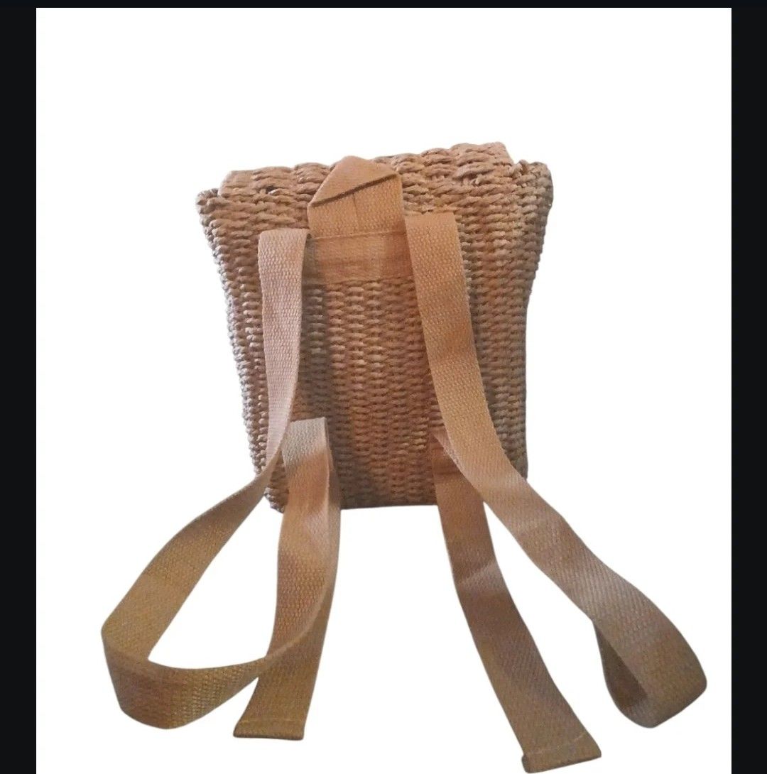 Straw house backpack