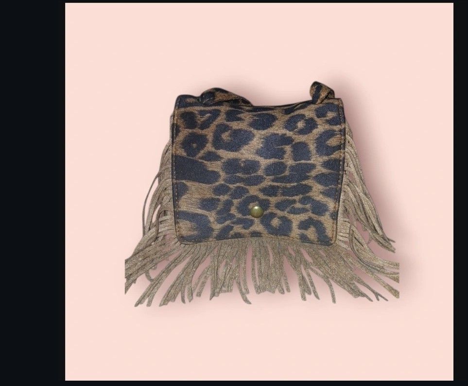 Tassel cross body bag