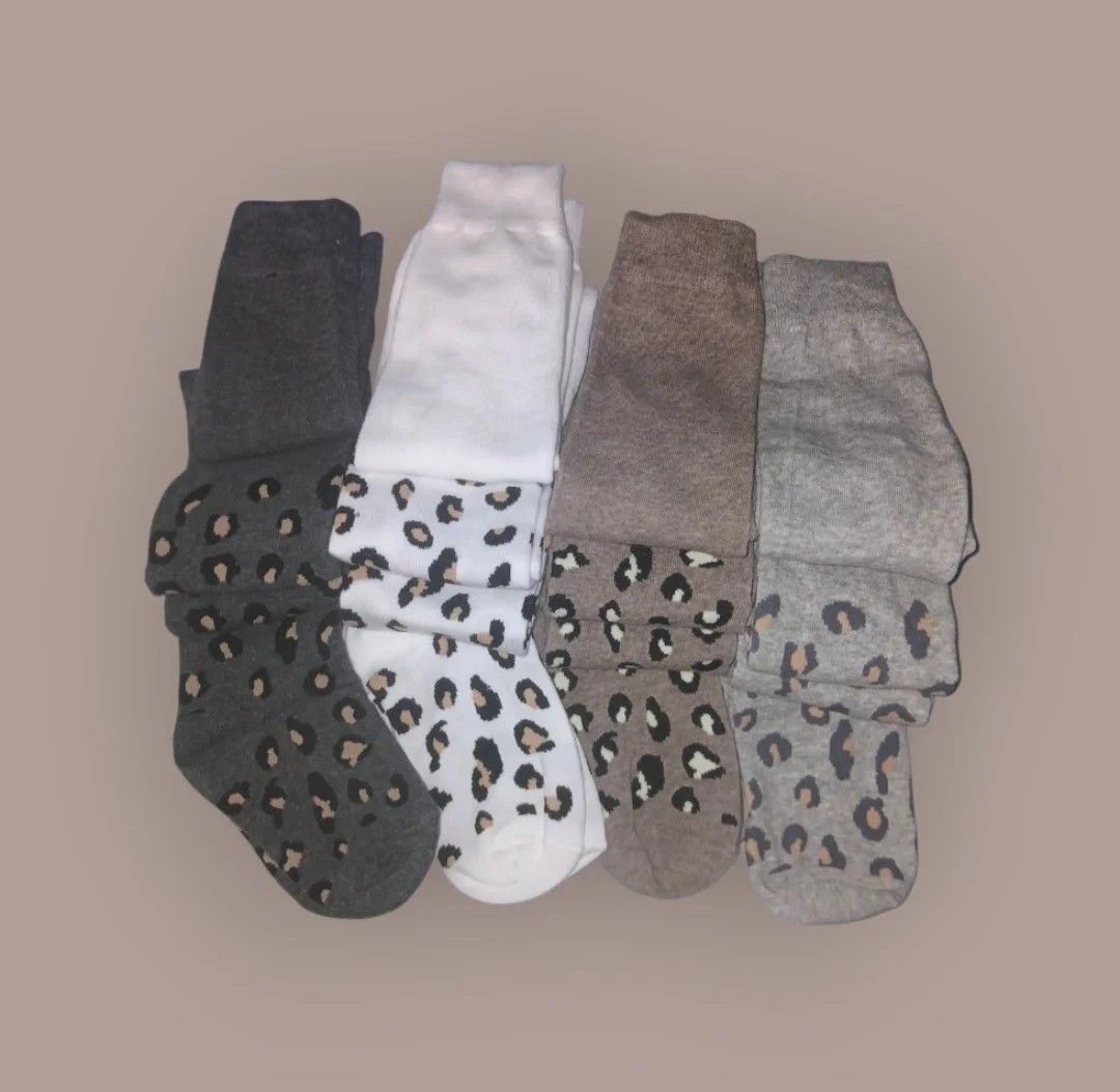 Leopard printed tghts