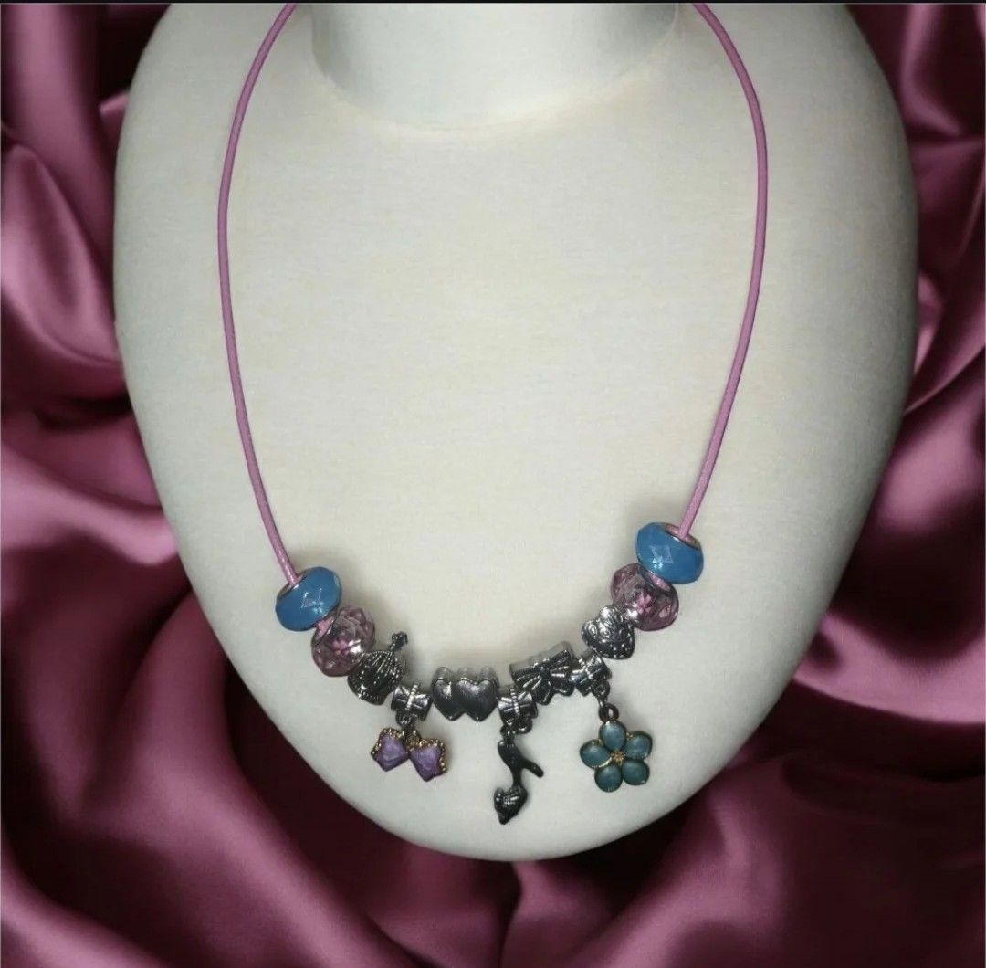 Princess Charm bracelets and necklace