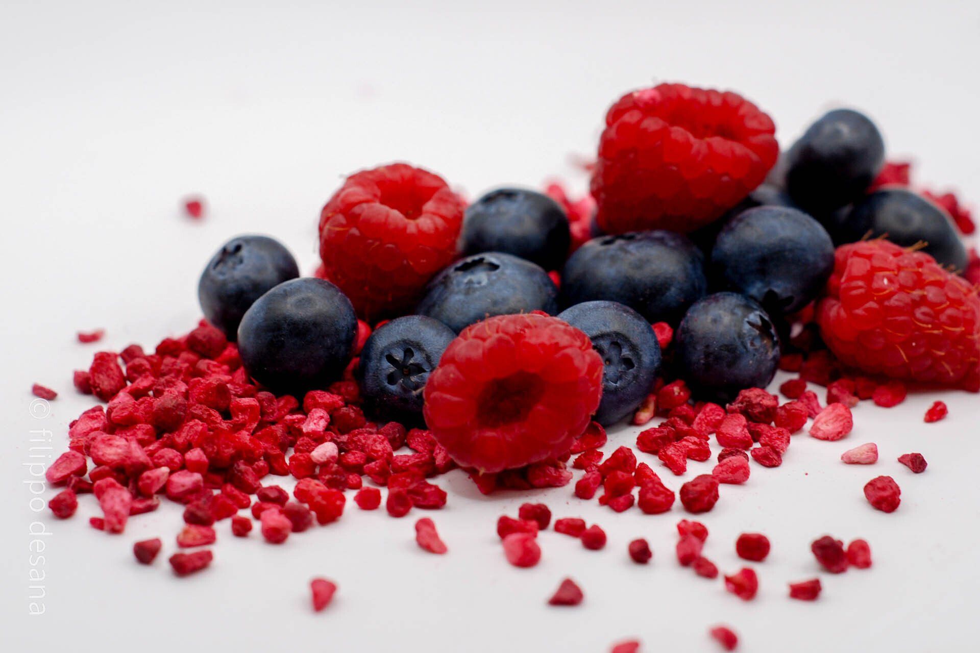 mirtilli frutti rossi sofood