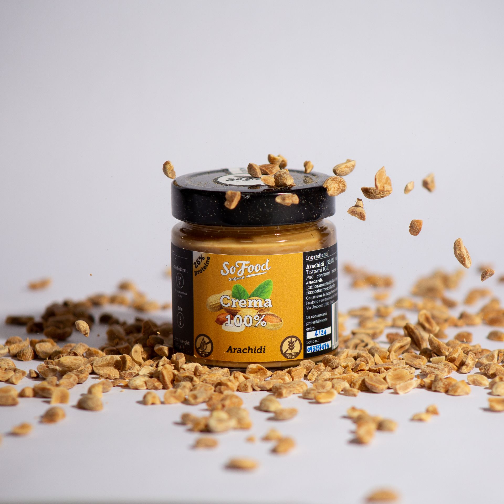 Crema proteica 100%arachidi