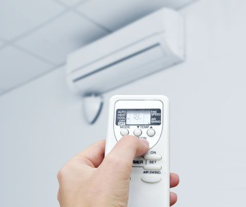 Air Conditioner Remote — Campbell’s Complete Plumbing in Tamworth, NSW