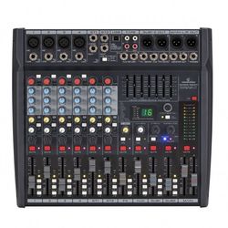 8-Channel High Quality Mixer with 24-bit Digital Multi-Effect & USB Stereo In/Out Soundcard